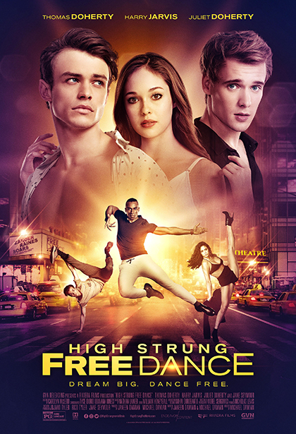 Official High Strung Free Dance movie poster image