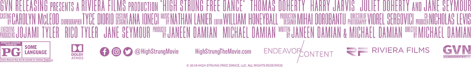 Image of the official 'High Strung Free Dance' Billing Block
